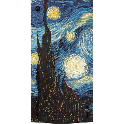Van Gogh - The Starry Night by Van Gogh XBox Series X Digital Edition Console Skin