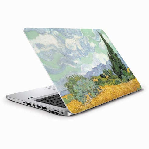 van Gogh - Wheatfield with Cypresses by Van Gogh HP Elitebook Skin