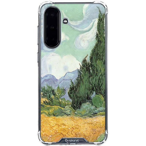 van Gogh - Wheatfield with Cypresses by Van Gogh Galaxy A36 5G Clear Case
