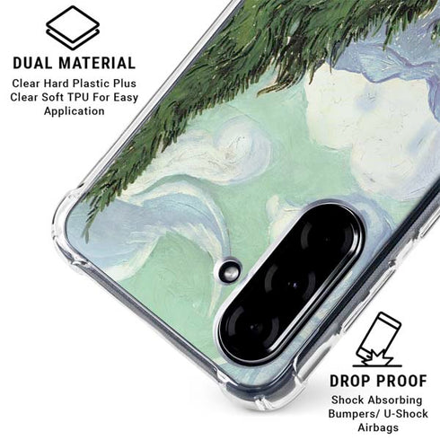 van Gogh - Wheatfield with Cypresses by Van Gogh Galaxy A36 5G Clear Case