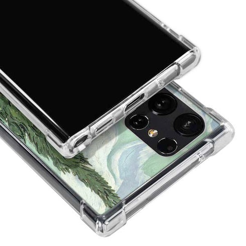 van Gogh - Wheatfield with Cypresses by Van Gogh Galaxy S23 Ultra Clear Case