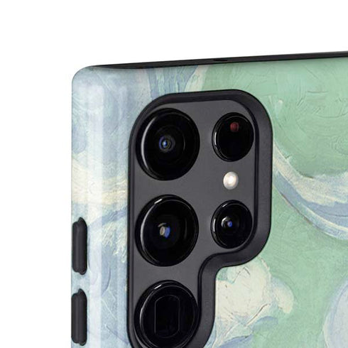 van Gogh - Wheatfield with Cypresses by Van Gogh Galaxy S25 Ultra Impact Case