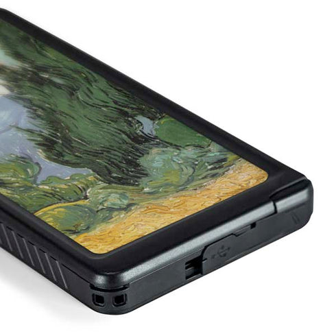 van Gogh - Wheatfield with Cypresses by Van Gogh Galaxy S24 Ultra Waterproof Case