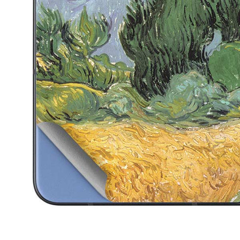van Gogh - Wheatfield with Cypresses by Van Gogh Galaxy Z Fold5 5G Skin