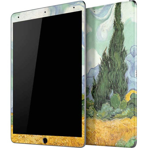 van Gogh - Wheatfield with Cypresses by Van Gogh iPad Skins