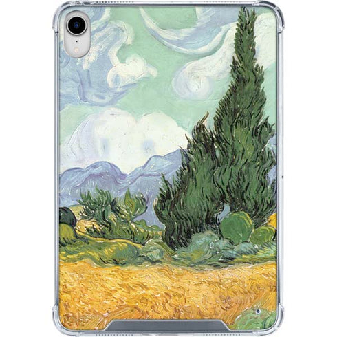 van Gogh - Wheatfield with Cypresses by Van Gogh iPad 11th Gen (2025) Clear Case