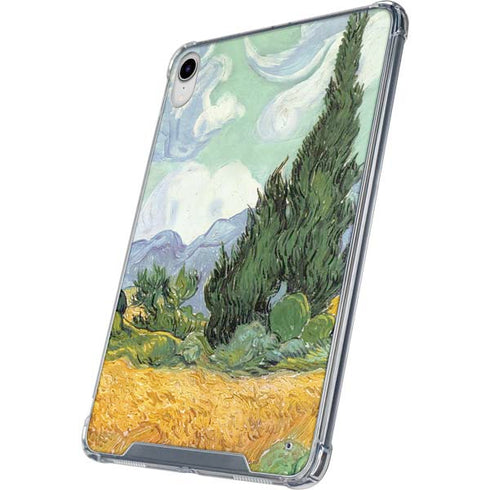 van Gogh - Wheatfield with Cypresses by Van Gogh iPad 11th Gen (2025) Clear Case