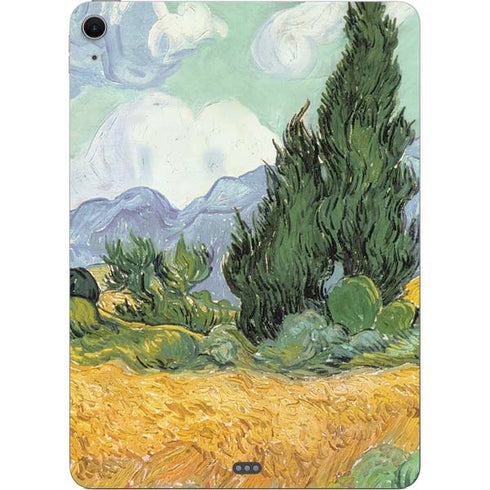 van Gogh - Wheatfield with Cypresses by Van Gogh Apple iPad Air Skin