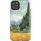 van Gogh - Wheatfield with Cypresses by Van Gogh iPhone Cases