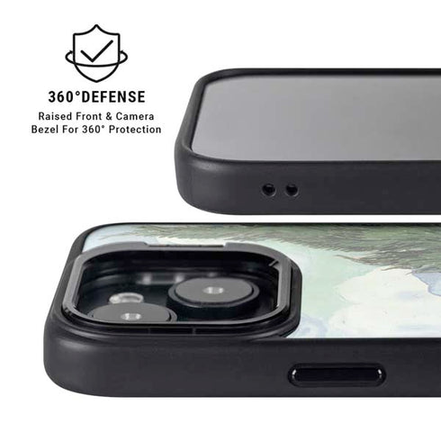 van Gogh - Wheatfield with Cypresses by Van Gogh iPhone 13 Kickstand Case