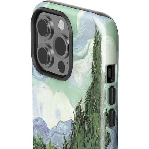 van Gogh - Wheatfield with Cypresses by Van Gogh iPhone 15 Pro Impact Case