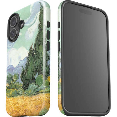 van Gogh - Wheatfield with Cypresses by Van Gogh iPhone 16 Plus Impact Case
