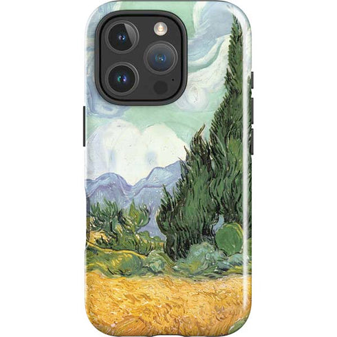 van Gogh - Wheatfield with Cypresses by Van Gogh iPhone 16 Pro Magsafe Impact Case