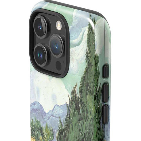 van Gogh - Wheatfield with Cypresses by Van Gogh iPhone 16 Pro Max Impact Case