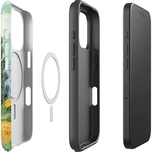 van Gogh - Wheatfield with Cypresses by Van Gogh iPhone 16 Pro Max Magsafe Impact Case