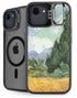 van Gogh - Wheatfield with Cypresses by Van Gogh iPhone 16e Kickstand Case