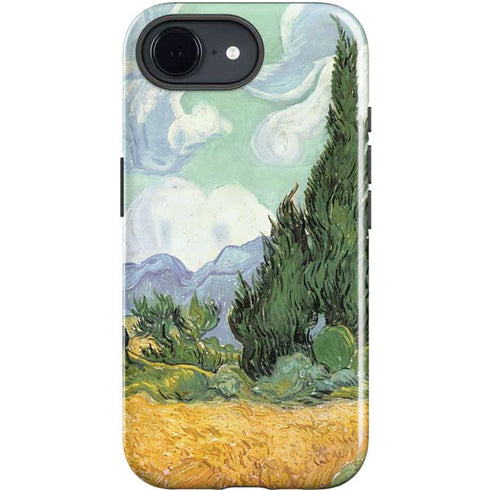 van Gogh - Wheatfield with Cypresses by Van Gogh iPhone 16e Impact Case