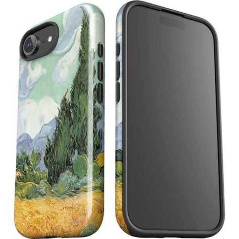 van Gogh - Wheatfield with Cypresses by Van Gogh iPhone 16e Impact Case