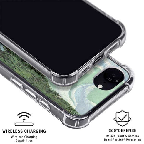 van Gogh - Wheatfield with Cypresses by Van Gogh iPhone 16e MagSafe Case