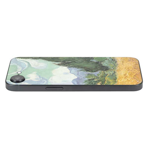 van Gogh - Wheatfield with Cypresses by Van Gogh iPhone 16e Skin