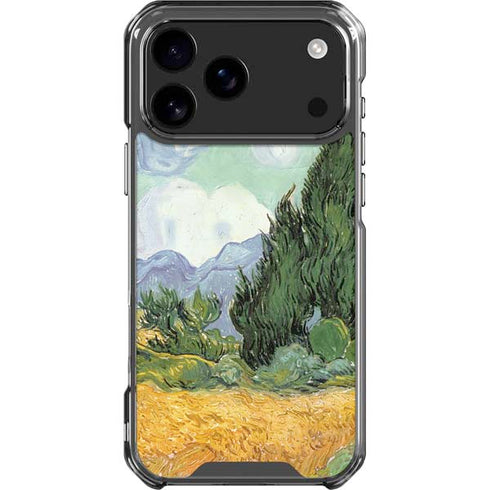 van Gogh - Wheatfield with Cypresses by Van Gogh iPhone 18 Pro Max Clear Case
