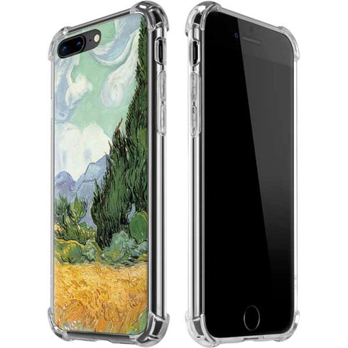 van Gogh - Wheatfield with Cypresses by Van Gogh iPhone Cases