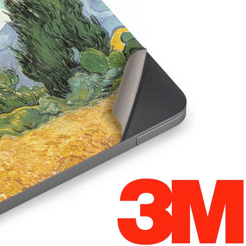 van Gogh - Wheatfield with Cypresses by Van Gogh Apple MacBook Air Skin