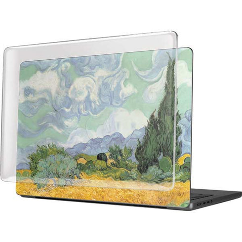 van Gogh - Wheatfield with Cypresses by Van Gogh MacBook Pro 14in (2021-24) Case plus Skin