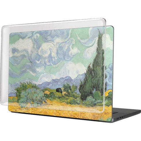 van Gogh - Wheatfield with Cypresses by Van Gogh MacBook Cases