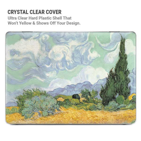 van Gogh - Wheatfield with Cypresses by Van Gogh MacBook Cases