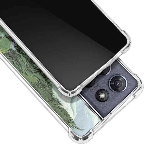 van Gogh - Wheatfield with Cypresses by Van Gogh Moto G Stylus 5G (2025) Clear Case