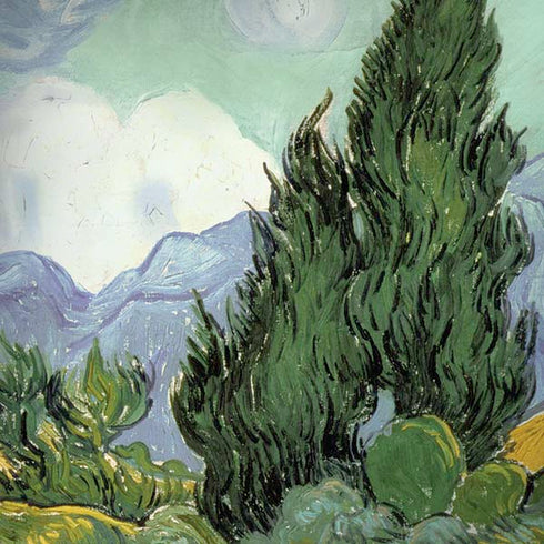 van Gogh - Wheatfield with Cypresses by Van Gogh Moto G6 Skin