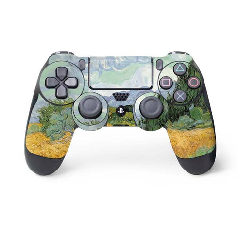 van Gogh - Wheatfield with Cypresses by Van Gogh PlayStation PS4 Skins