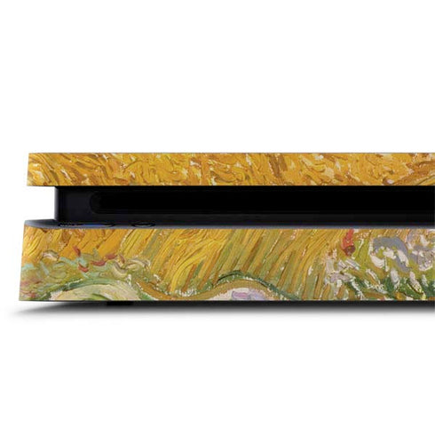 van Gogh - Wheatfield with Cypresses by Van Gogh PS4 Slim Skin