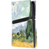 van Gogh - Wheatfield with Cypresses by Van Gogh PS5 Pro Disk Console Skin