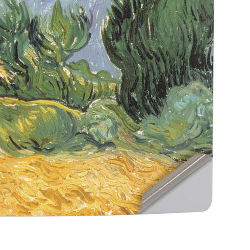 van Gogh - Wheatfield with Cypresses by Van Gogh PS5 Pro Disk Console Skin