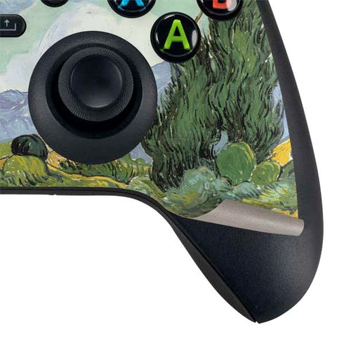 Vincent Van Gogh Wheatfield with Cypresses Xbox Series X Bundle Skin