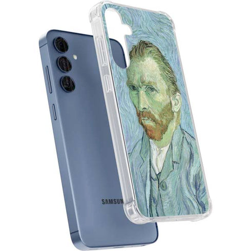 Van Gogh Self-portrait by Van Gogh Galaxy A55 5G Clear Case