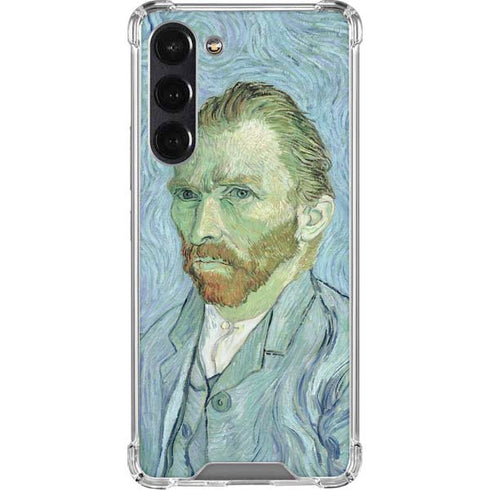 Van Gogh Self-portrait by Van Gogh Galaxy S24 FE Clear Case
