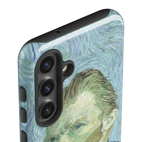 Van Gogh Self-portrait by Van Gogh Galaxy S25 Impact Case