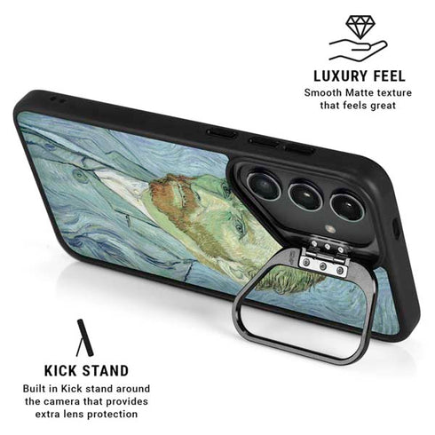 Van Gogh Self-portrait by Van Gogh Galaxy S24 Plus Kickstand Case