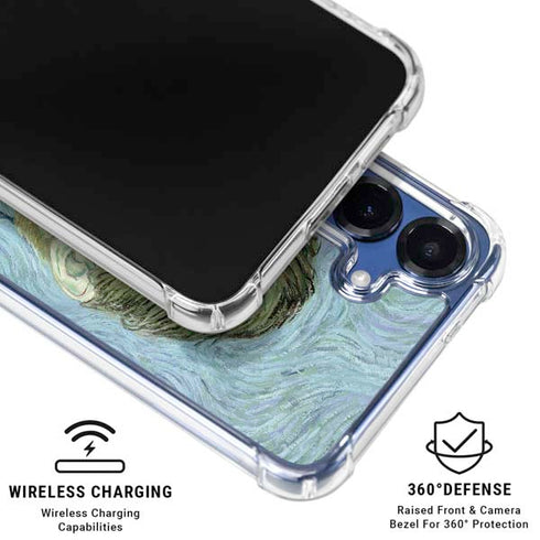 Van Gogh Self-portrait by Van Gogh Galaxy S25 Clear Case