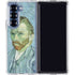 Van Gogh Self-portrait by Van Gogh Galaxy Z Fold6 Clear Case