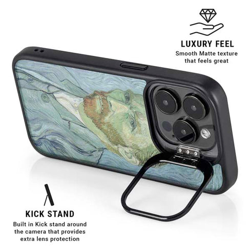 Van Gogh Self-portrait by Van Gogh iPhone 13 Pro Kickstand Case