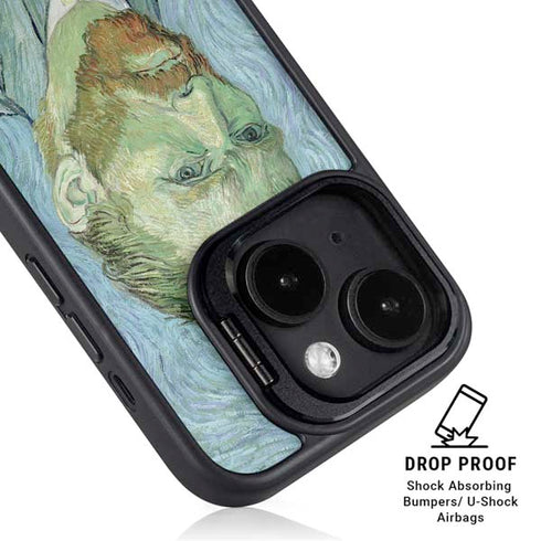 Van Gogh Self-portrait by Van Gogh iPhone 15 Plus Kickstand Case