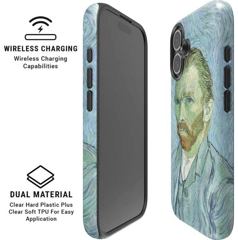 Van Gogh Self-portrait by Van Gogh iPhone 16 Magsafe Impact Case