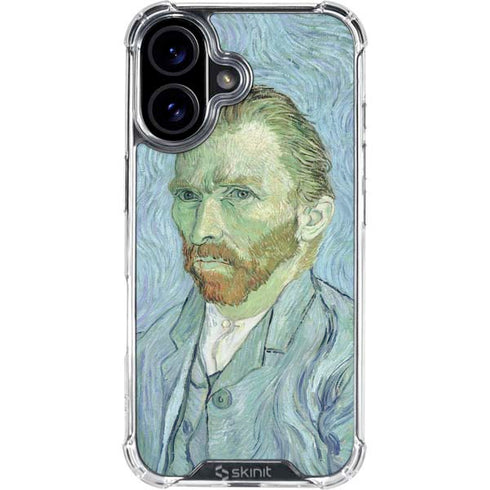 Van Gogh Self-portrait by Van Gogh iPhone 16 Plus Clear Case