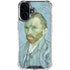Van Gogh Self-portrait by Van Gogh iPhone 16 Plus Clear Case