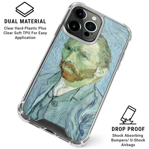 Van Gogh Self-portrait by Van Gogh iPhone 16 Pro Clear Case