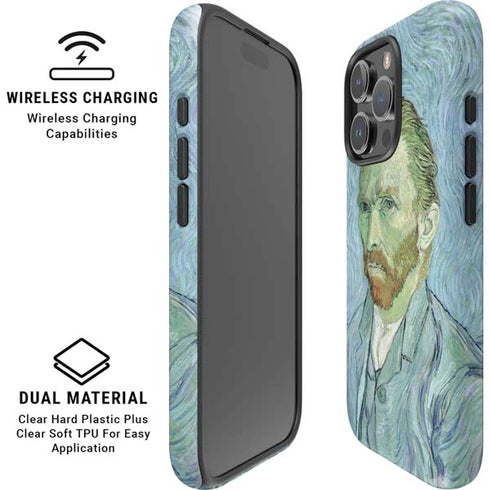 Van Gogh Self-portrait by Van Gogh iPhone 16 Pro Max Magsafe Impact Case